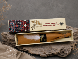 "Räucherstäbchen SWEETGRASS & YERBA SANTA“