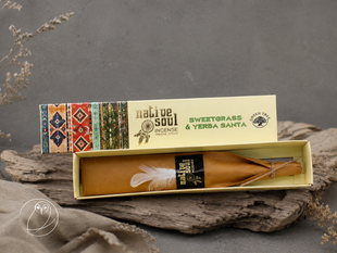 "Räucherstäbchen SWEETGRASS & YERBA SANTA“